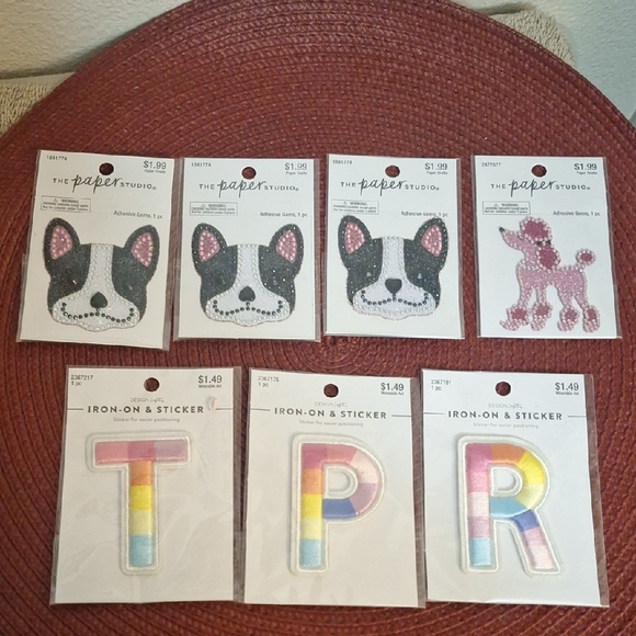 Other - Dog and Letter Stickers